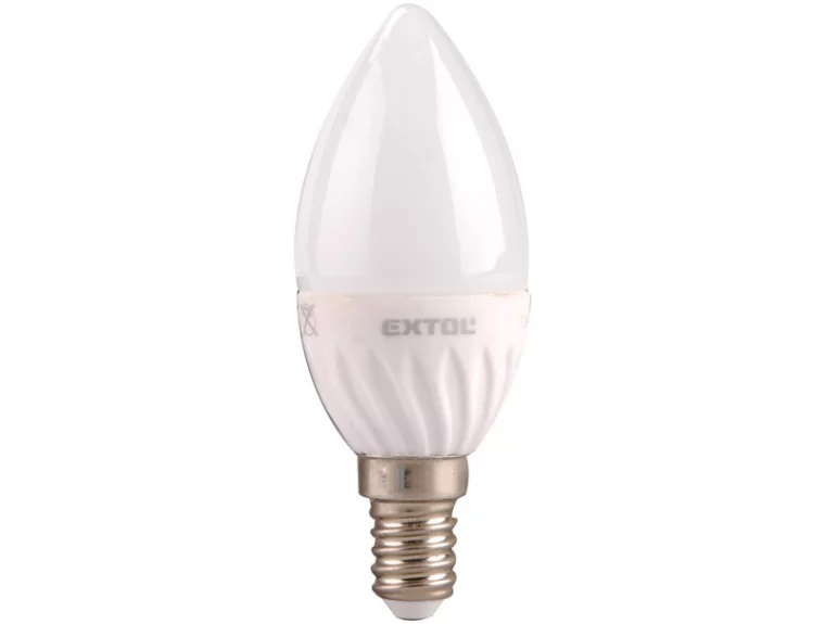 Extol Žárovka LED, 3W, závit E14, svítivost 250lm, napětí 220 240V, nelze stmívat